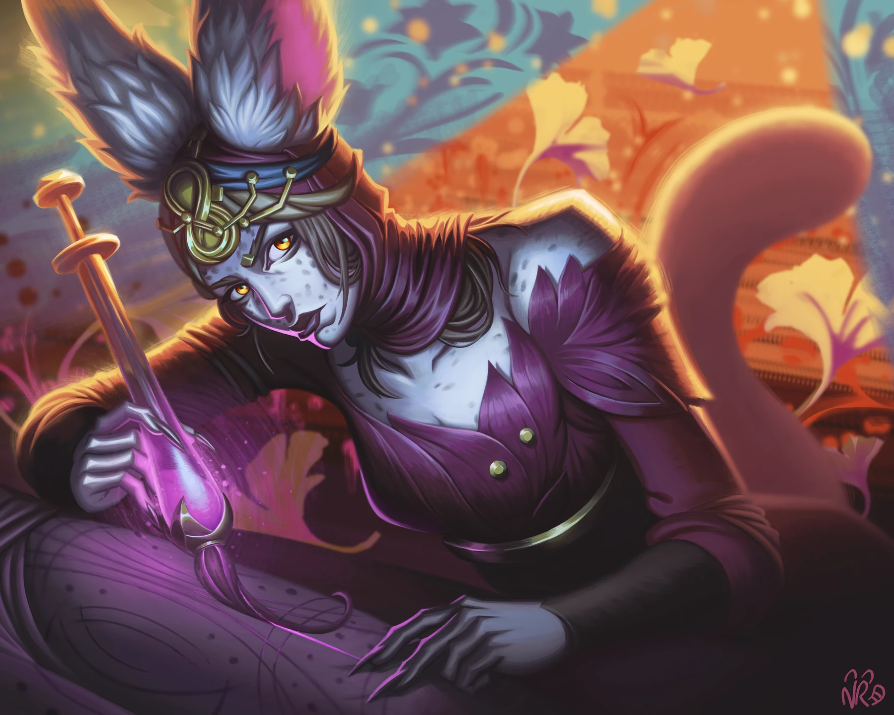 Lest character illustration